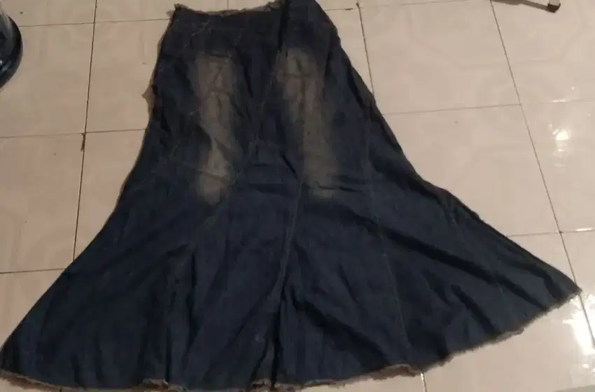 Rok jeans payung