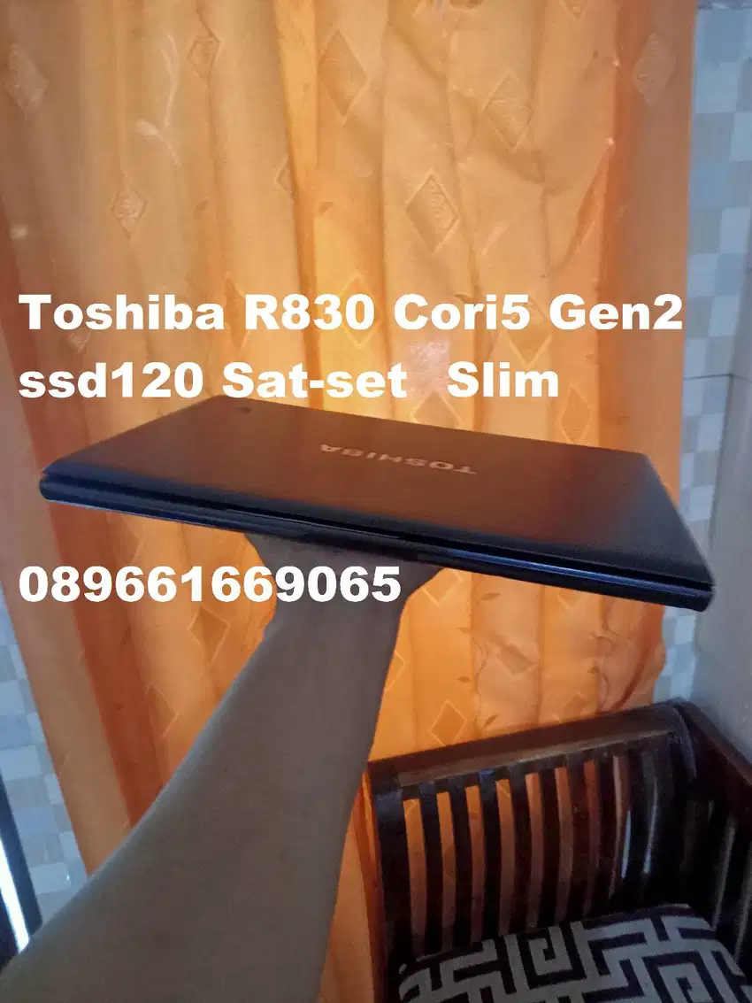 LAPTOP TOSHIBA CORI5 GEN2 SSD120