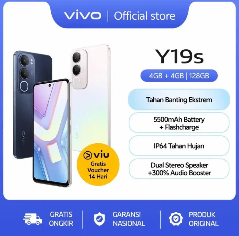 Handphone Vivo y19s