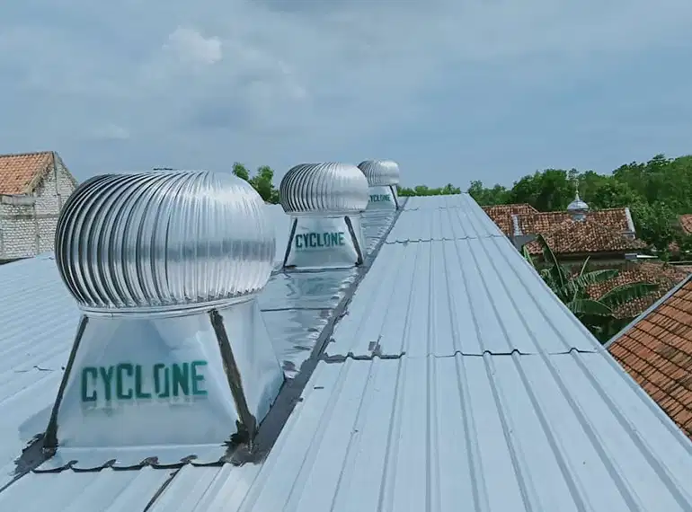 Turbin Ventilator Cyclone 18 24 30 36 42 Inch  Surabaya Sekitarnya