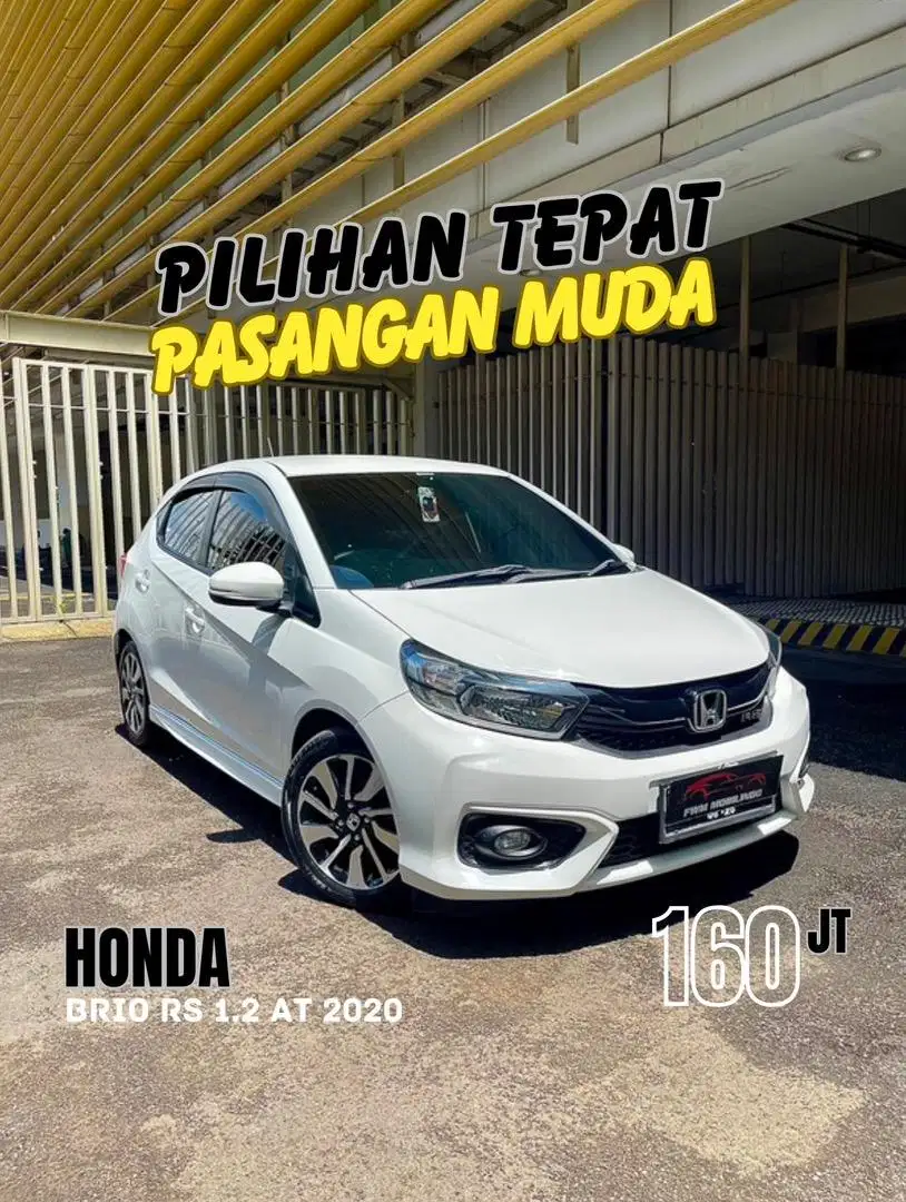 [tdp 13jt] Honda Brio RS 1.2 AT 2020