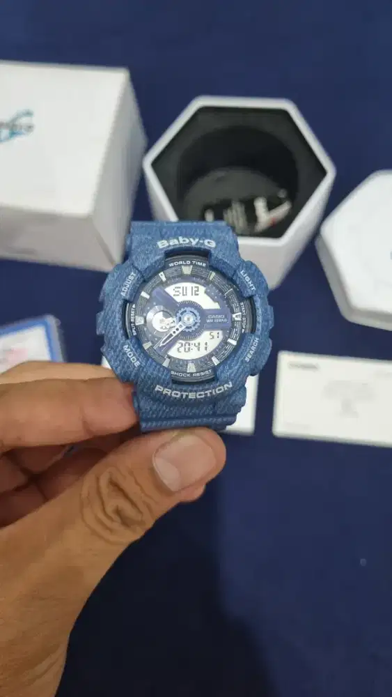 Jam Tangan Casio Baby-G Denim [100% Original]