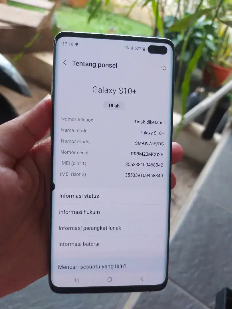 Samsung galaxy S10 Plus murahhh