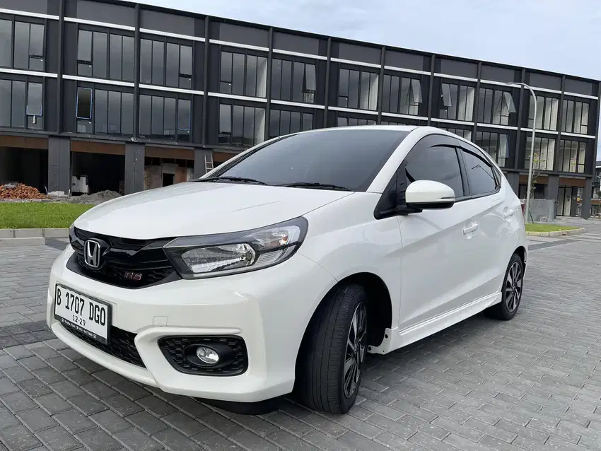 BRIO RS AT 2019 PUTIH KM 60rb PAJAK PANJANG RAWATAN SIAP PAKAI GRESS