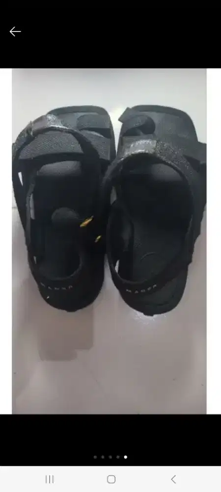 MADER STRAND OF PEARLS SANDALS