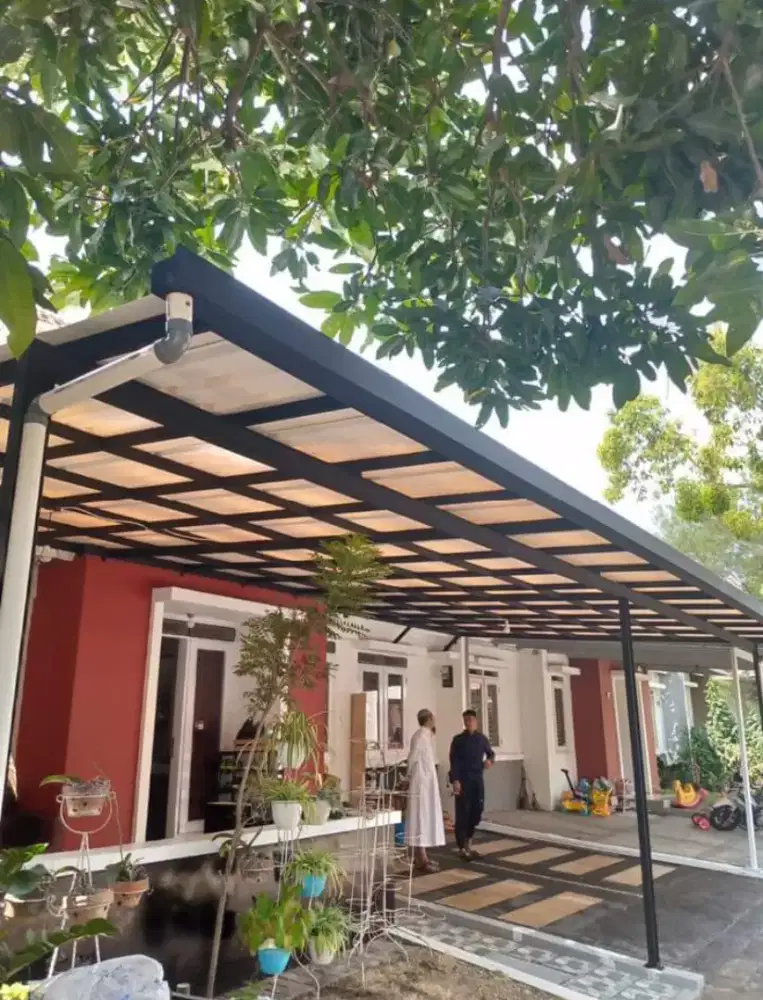 Kanopi alderon singgel layer