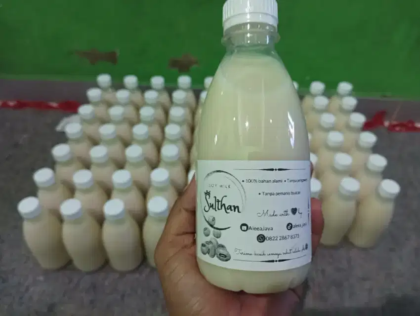 Soy milk susu kedelai Sulthan