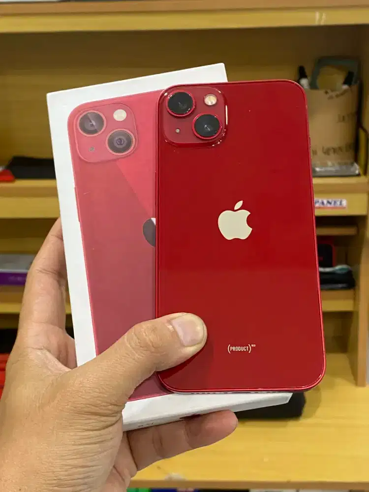 Iphone 13 128gb inter all op red product mulus lengkap