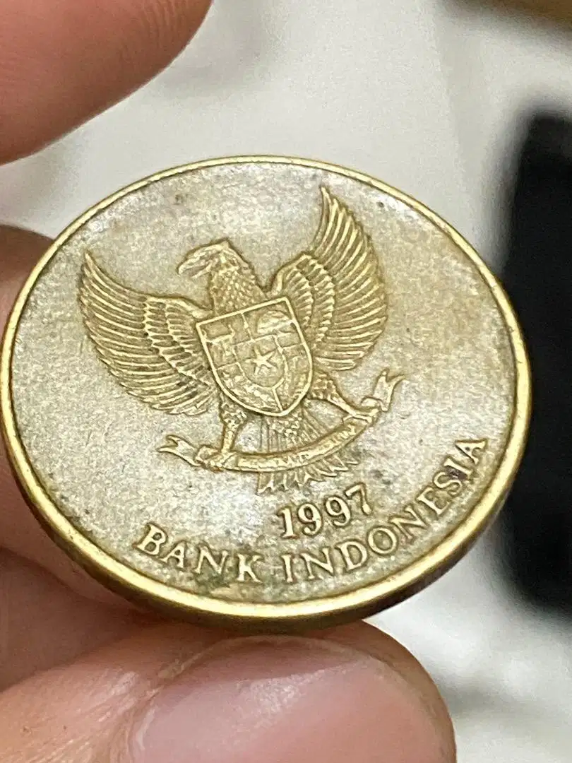Uang Koin 500 Tahun 1997 (nepis)