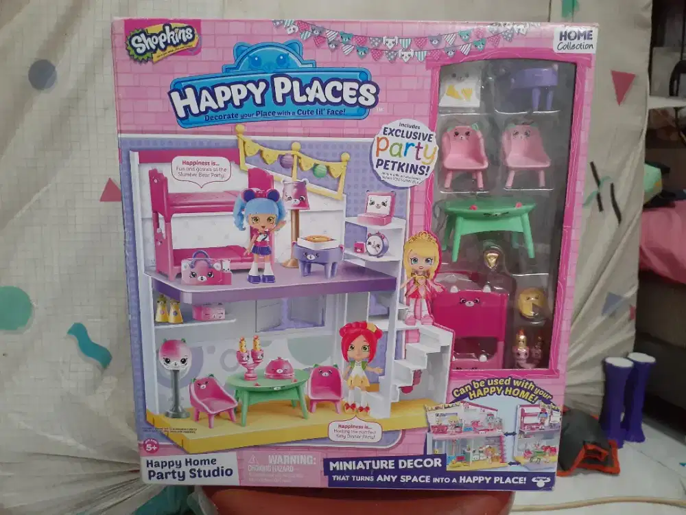 SHOPKINS original Happy Places House Happy Home Party Studio