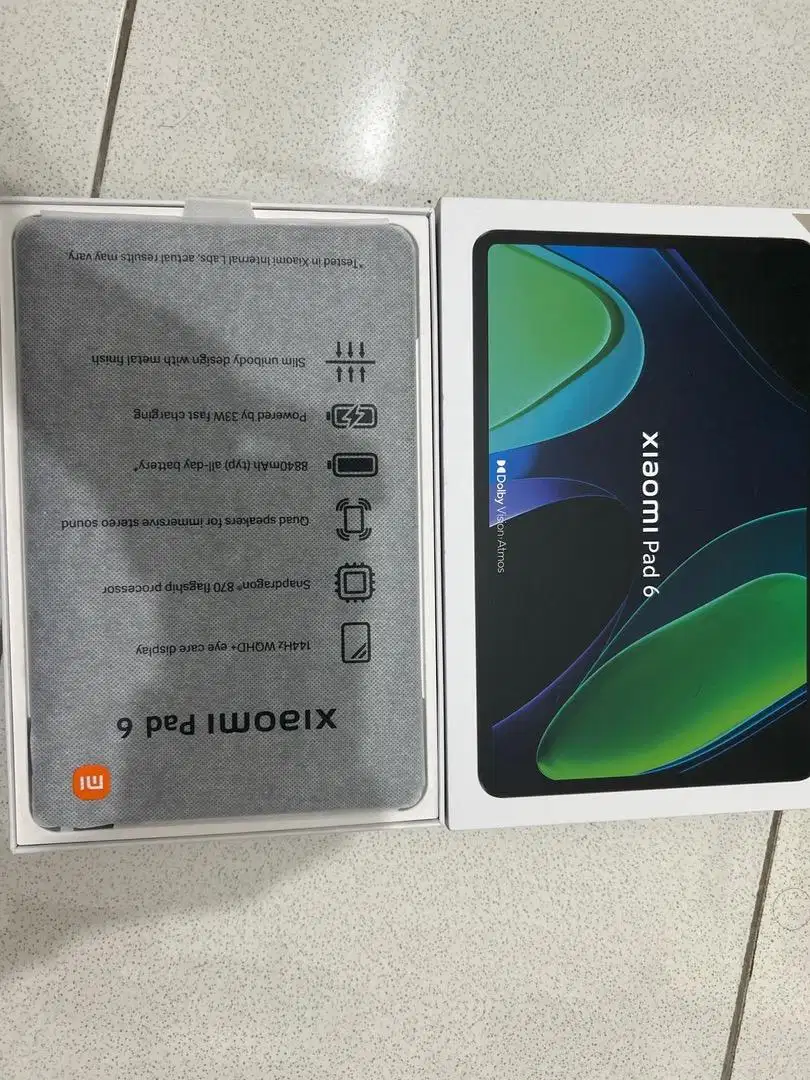 Xiaomi Pad 6 8/256gb mist blue nego