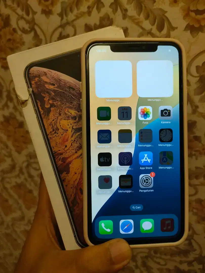 IPhone xs max 256gb semua kartu lancar gak ada minus istimewa