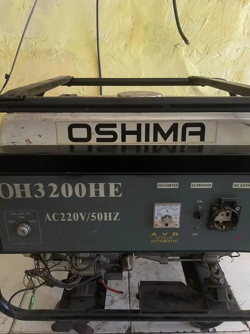 Genset Honda Oshima Second Mulus