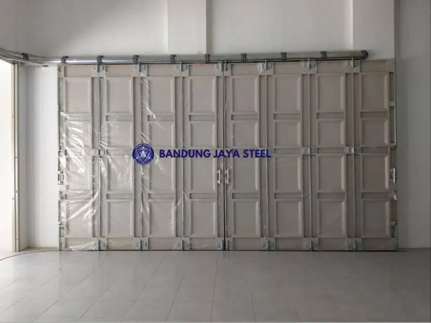 Spesialis pasang pintu garasi henderson terpercaya, bandung jaya steel