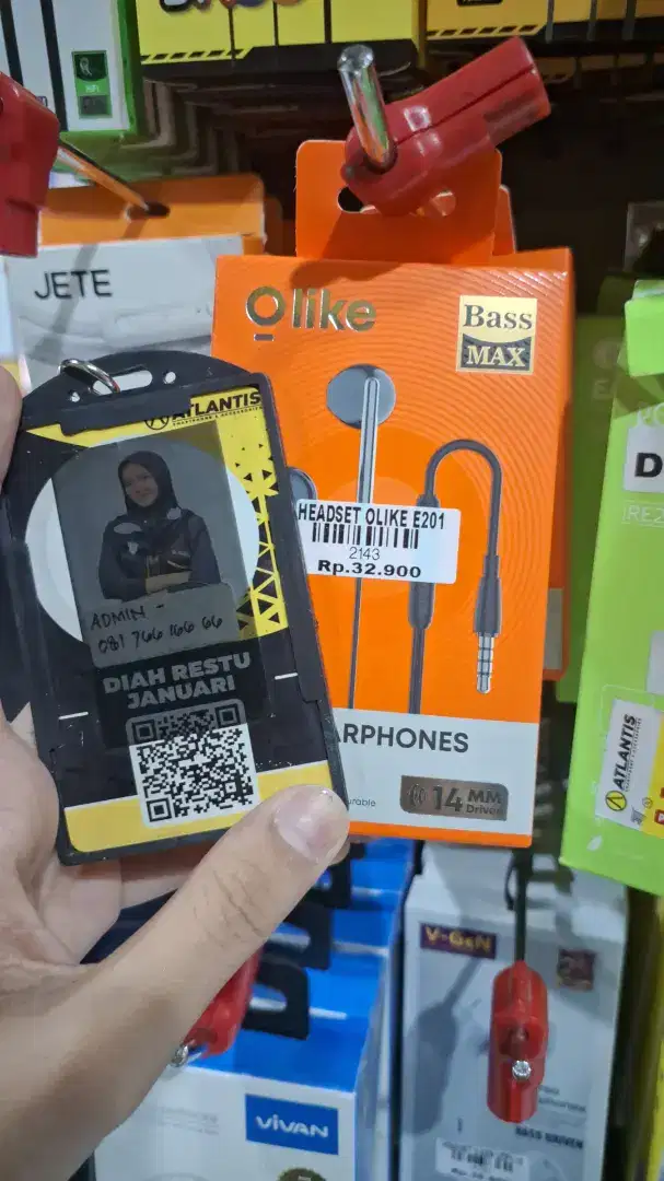 HEADSET OLIKE E201 ATLANTIS DAHSYAT