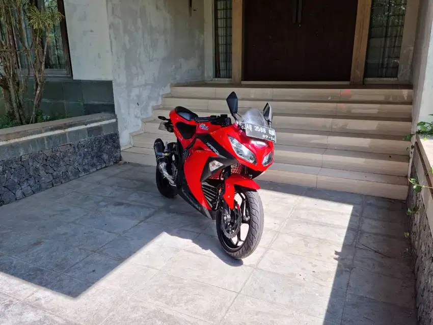 Ninja 250 tahun 2014//asli AB