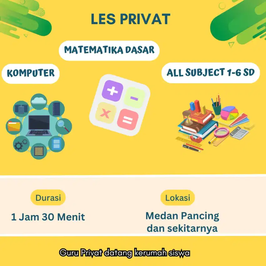 Les Privat Matematika dan Komputer