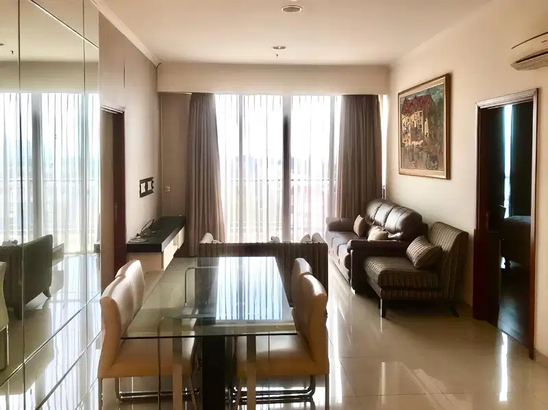 Sewa Apartemen Ancol Mansion Private Lift Sea Ocean Bagus Sekali