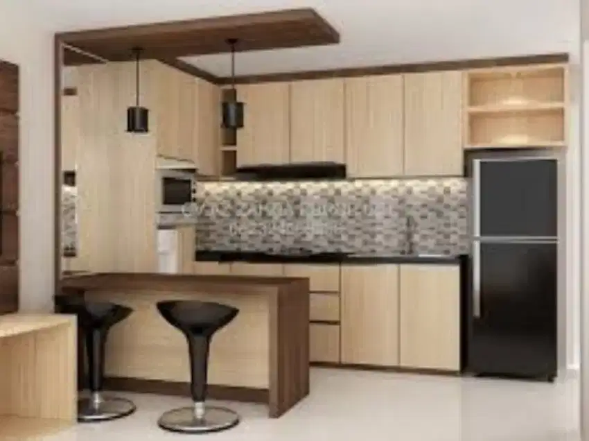 KITCHEN SET MINIMALIS HPL CUSTOM