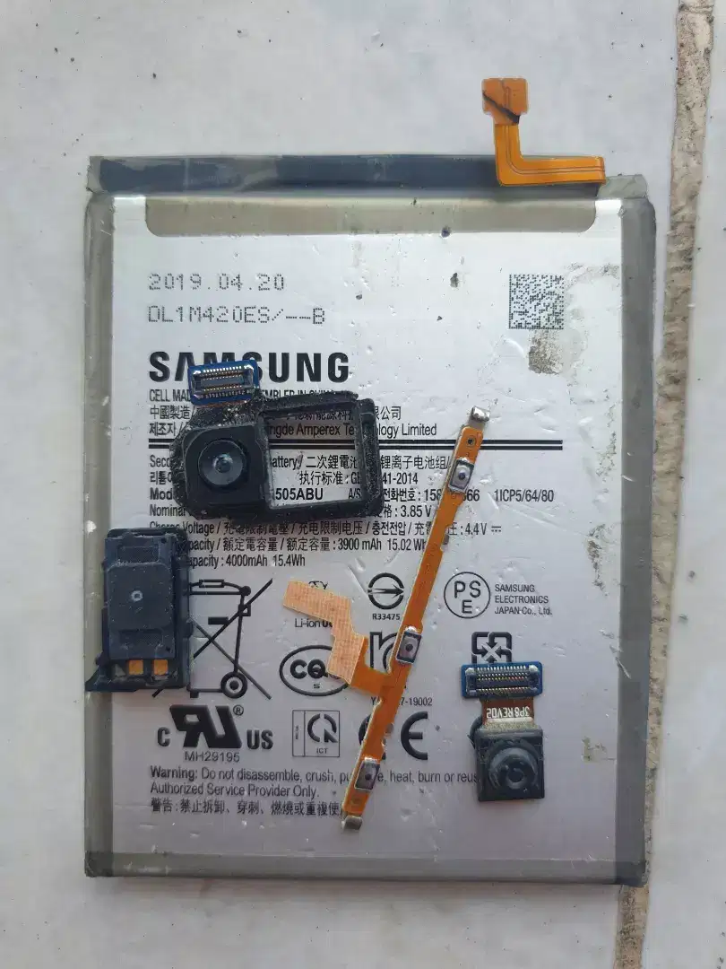 Baterai samsung a30