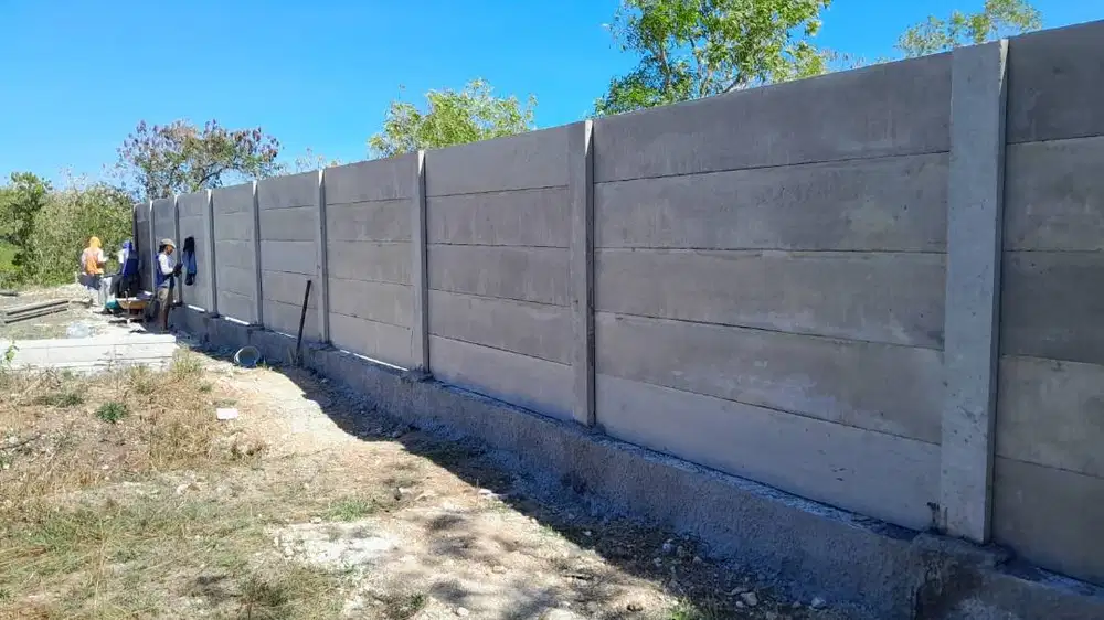 pagar precast/panel beton