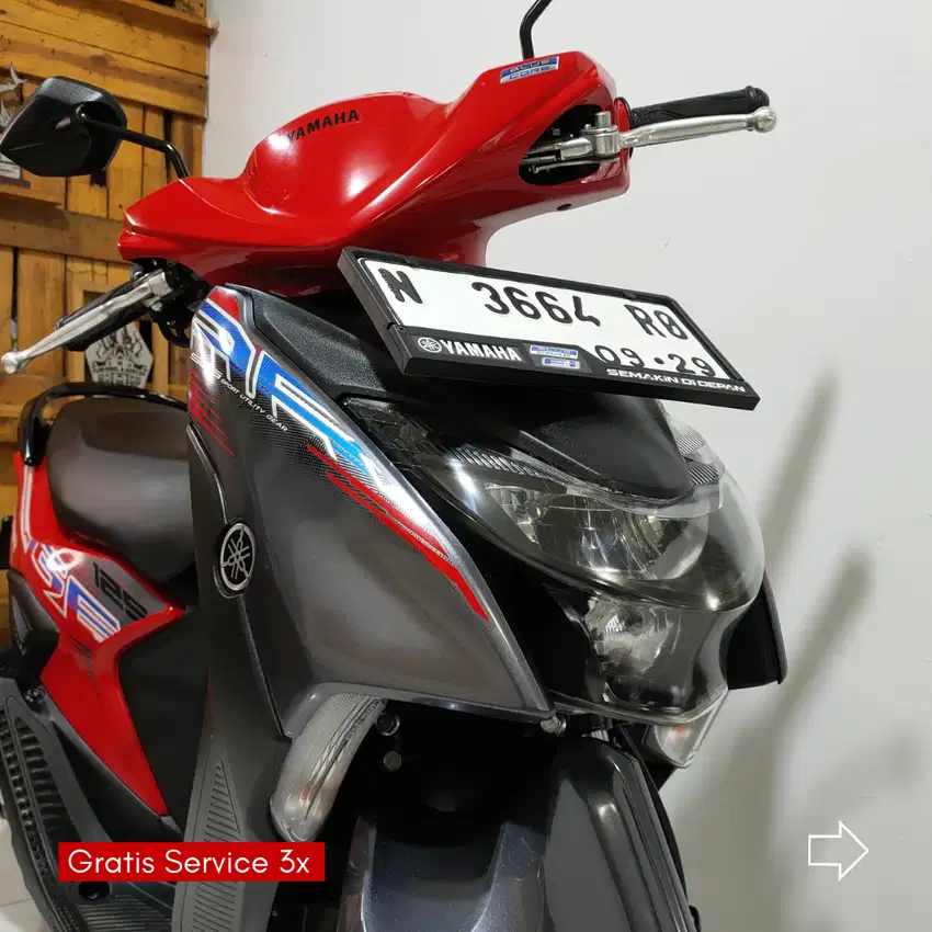 YAMAHA GEAR 125 TH 2024 LOW KM UNIT MULUS SEPERTI BARU SS KOMPLIT