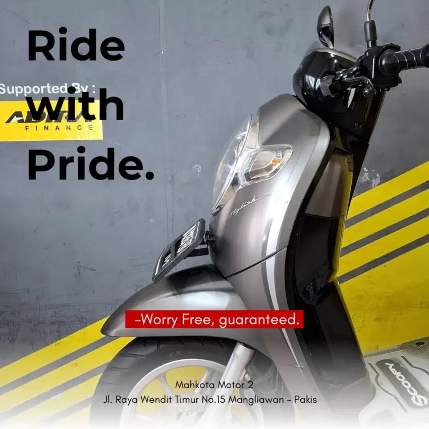 Honda NEW Scoopy Stylish 2020 Tangan Pertama