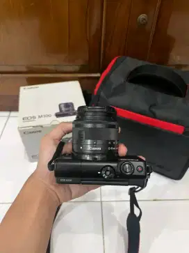 Canon M100 Mirorless Lengkap Segell Siap pake