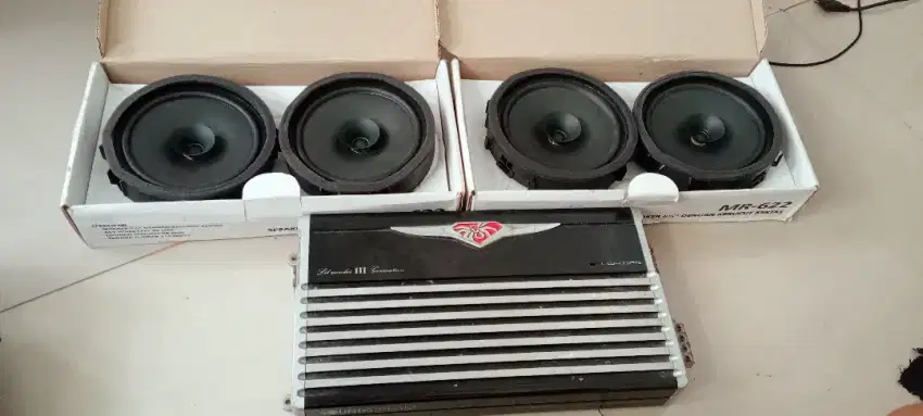 Power soundstrem 4ch+speaker midbass original