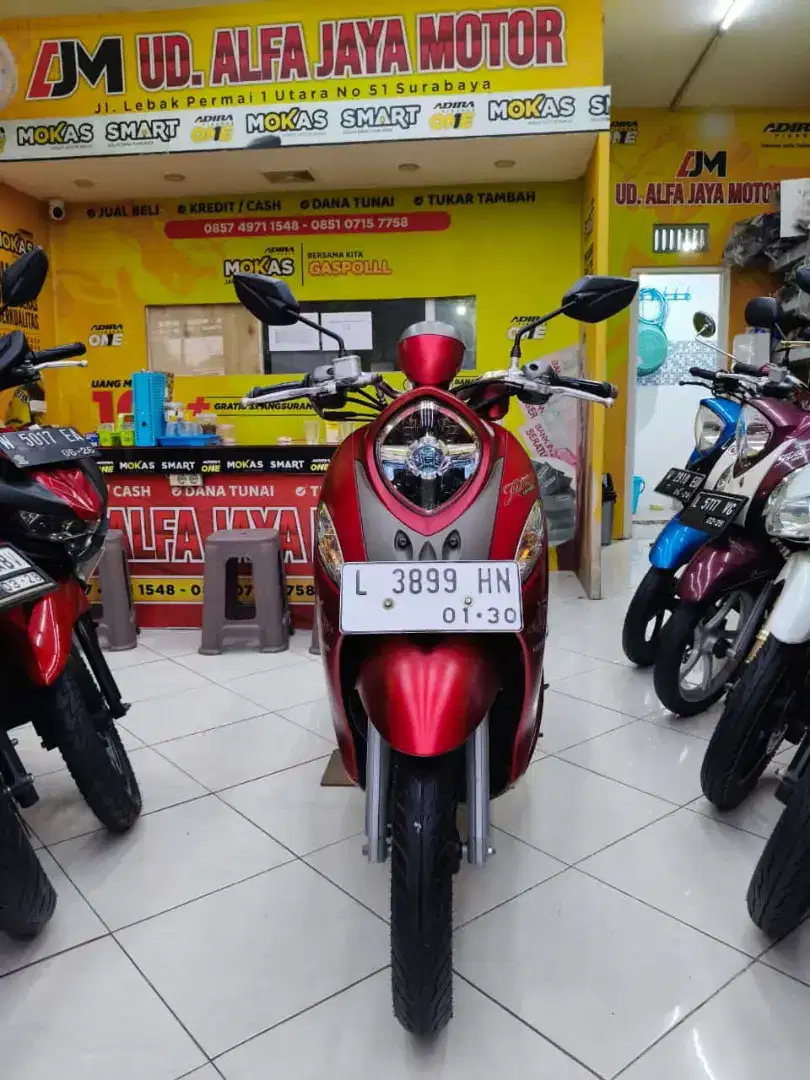 Unit Istimewa ^ Yamaha Fino Grande 125 tahun 2018