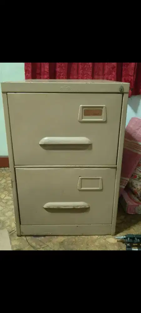Lemari file cabinet 2 tingkat