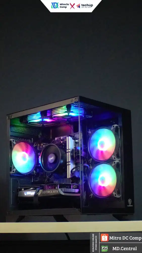 PC Rakitan AMD RYZEN 5500 RAM 16GB/ VGA RTX 4060