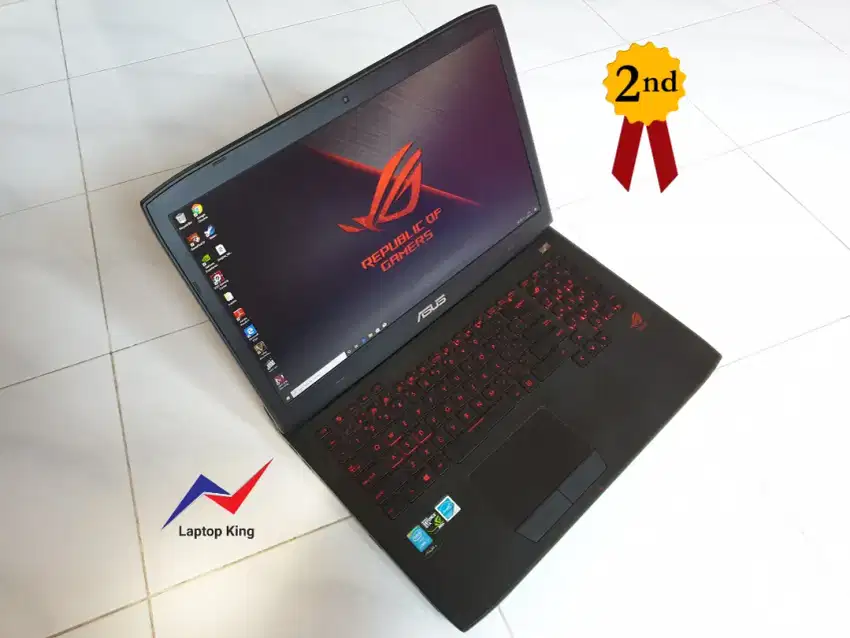 Monster Gaming ROG G751JY Ram32GB SSD plus HDD Laptop Gaming Asus