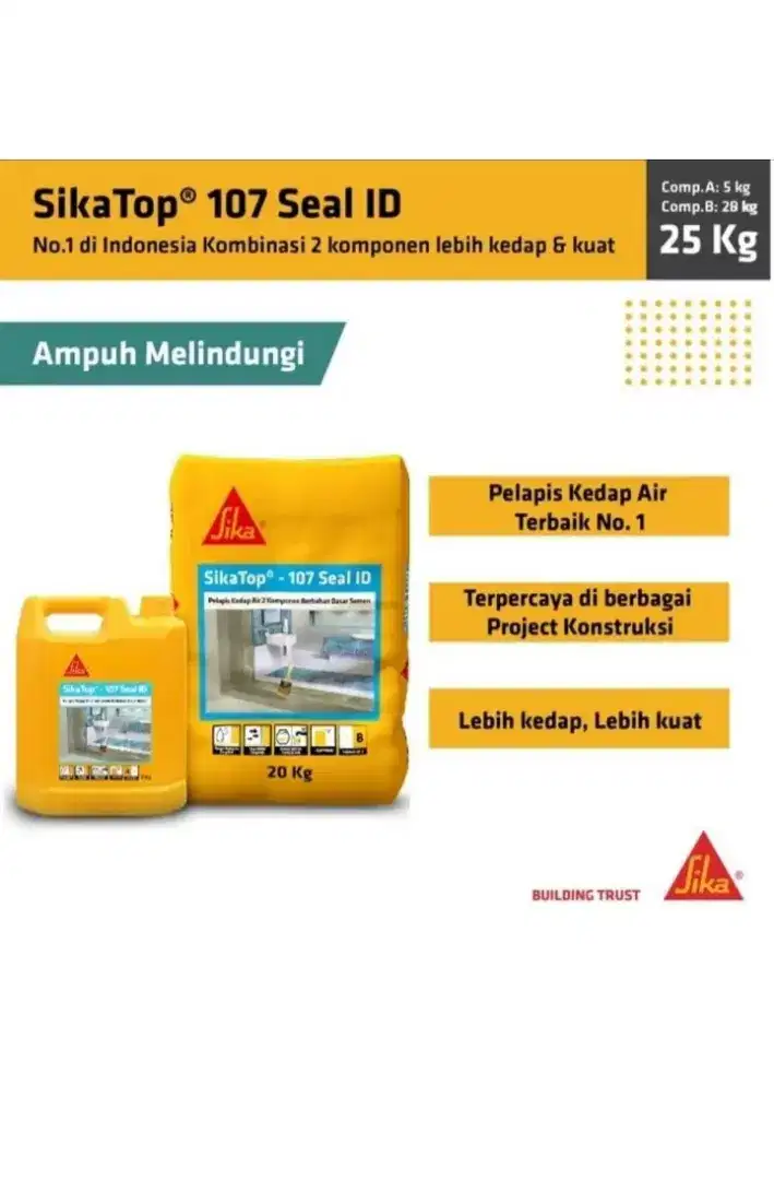 Sika Top 107 seal ID