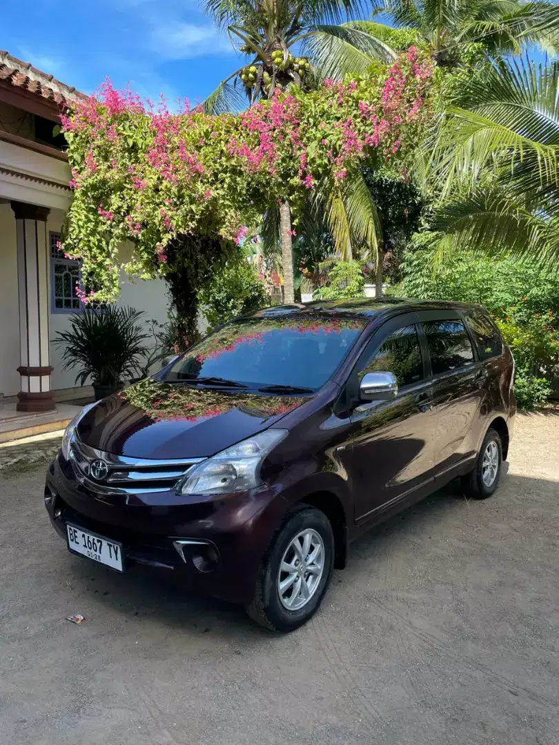 Toyota Avanza Type G, Th. 2013 Manual