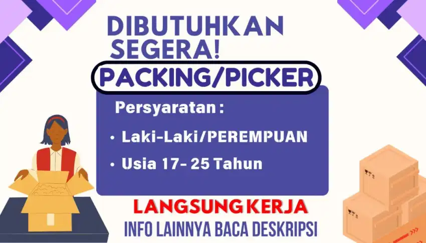 URGENT PACKING / PICKER