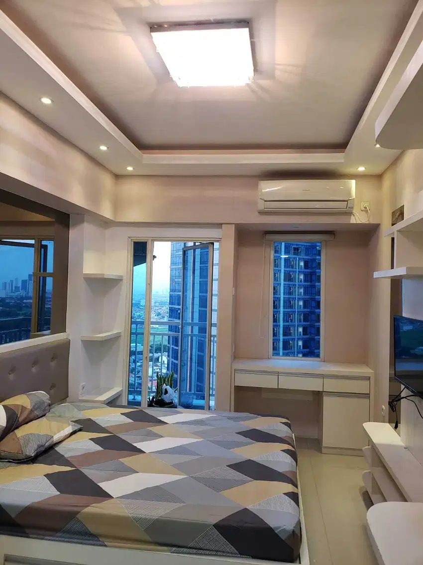 SEWA TAHUNAN STUDIO APARTEMEN ORCHARD TOWER FURNISHED 25m2