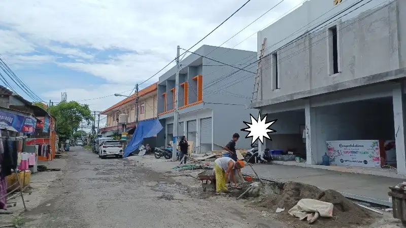 3 unit RUKO 2 LANTAI TENGAH KOTA DENPASAR SELATAN