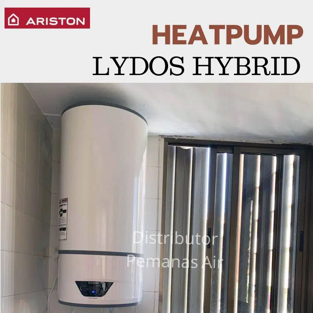 Ariston Lydos Hybrid Wifi Water Heater Pemanas Air Heat Pump