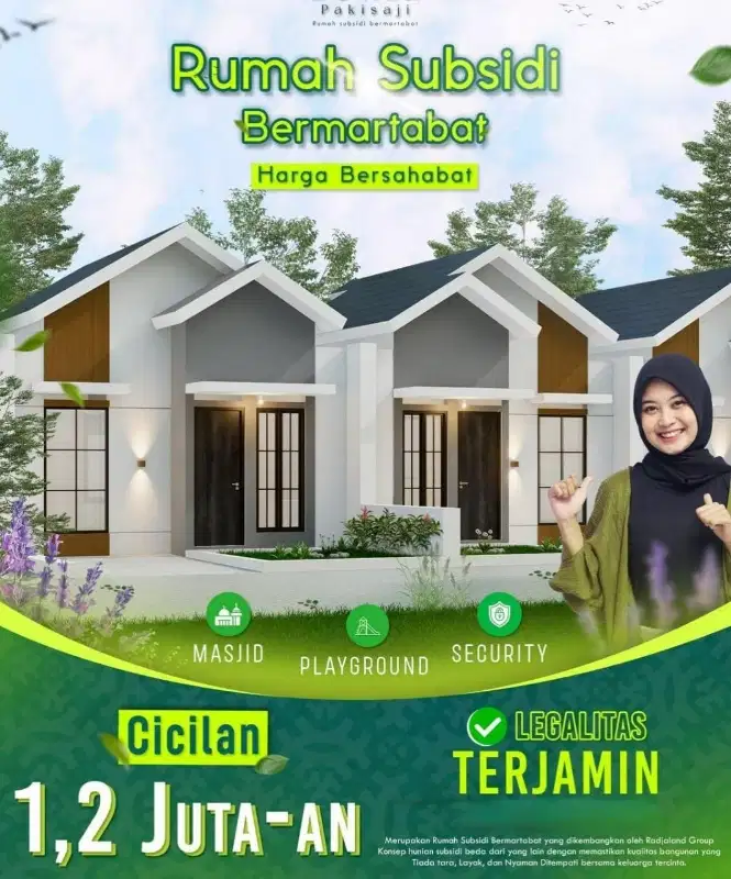 Rumah Subsidi Murah dan Angsuran Ringan_Pakisaji_ malang