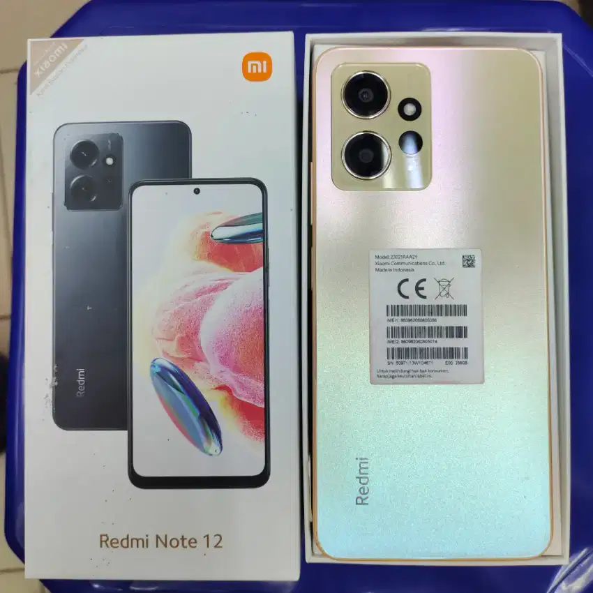 redmi note 12 8/256gb cek deskripsi