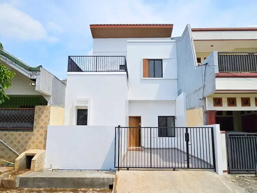 Rumah Modern Minimalis 2 Lantai di Harapan Indah Bekasi