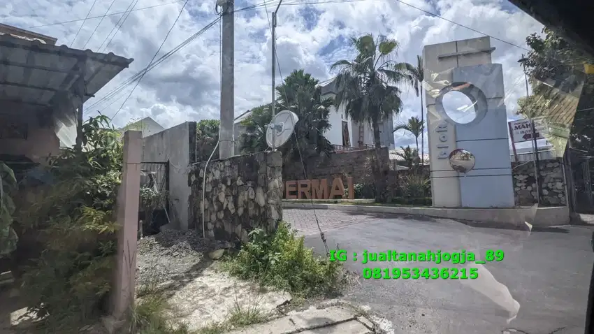 Tanah Berbah dekat JEC dan BLOK O siap bangun rumah