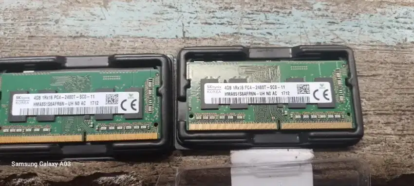 Hynix DDr4 4gb x 2
