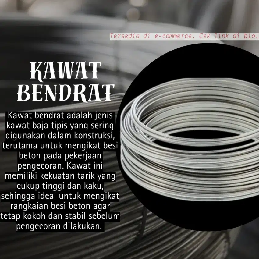 Jual Kawat Bendrat dan Bronjong