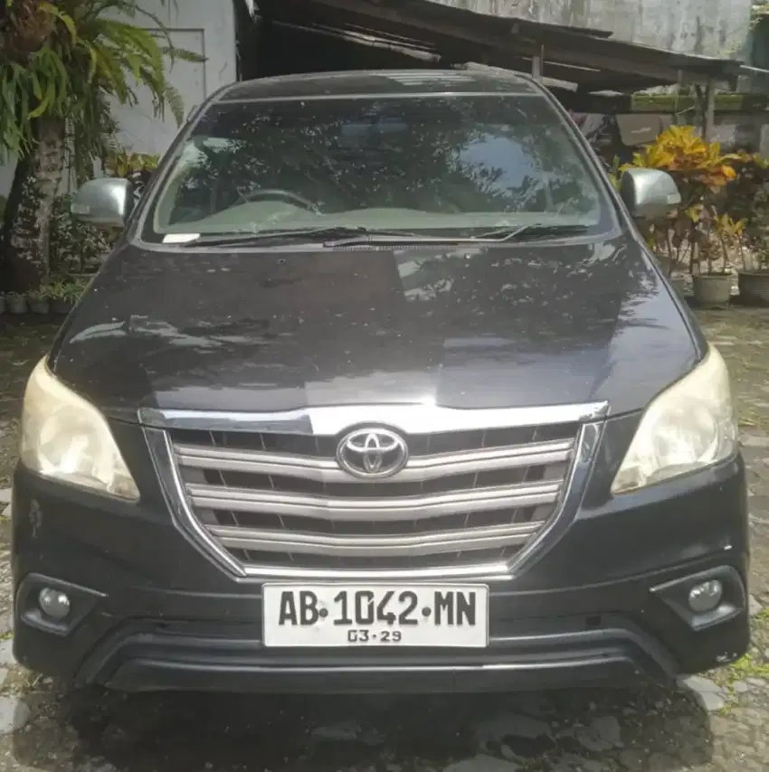 Toyota Innova G bensin 2014 manual