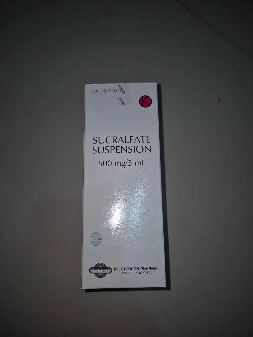 Sucralfate Suspensi Etercon 500mg