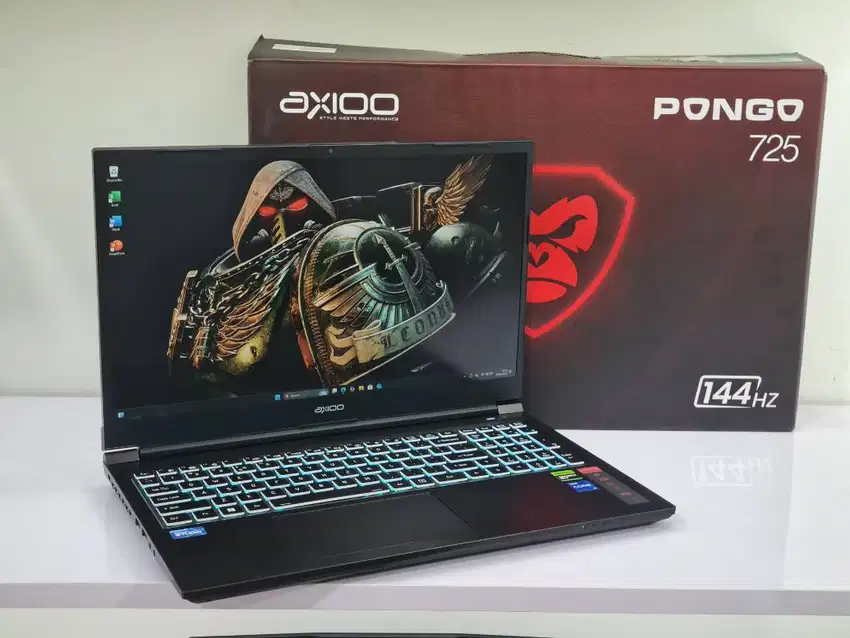 AXIOO PONGO 725 intel i7-12650H RTX 2050 RAM16GB Garansi Laptop Gaming