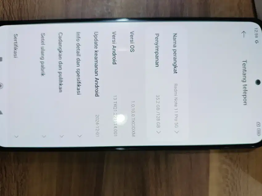 Xiaomi Note 11 Pro 5G