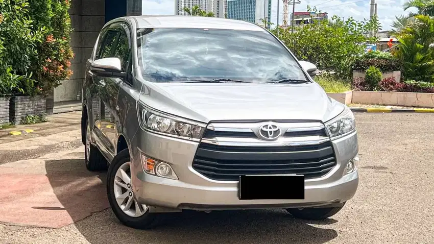 Tdp15JT Toyota Kijang Innova 2.0 G AT Bensin Silver Metalik NIK 2017